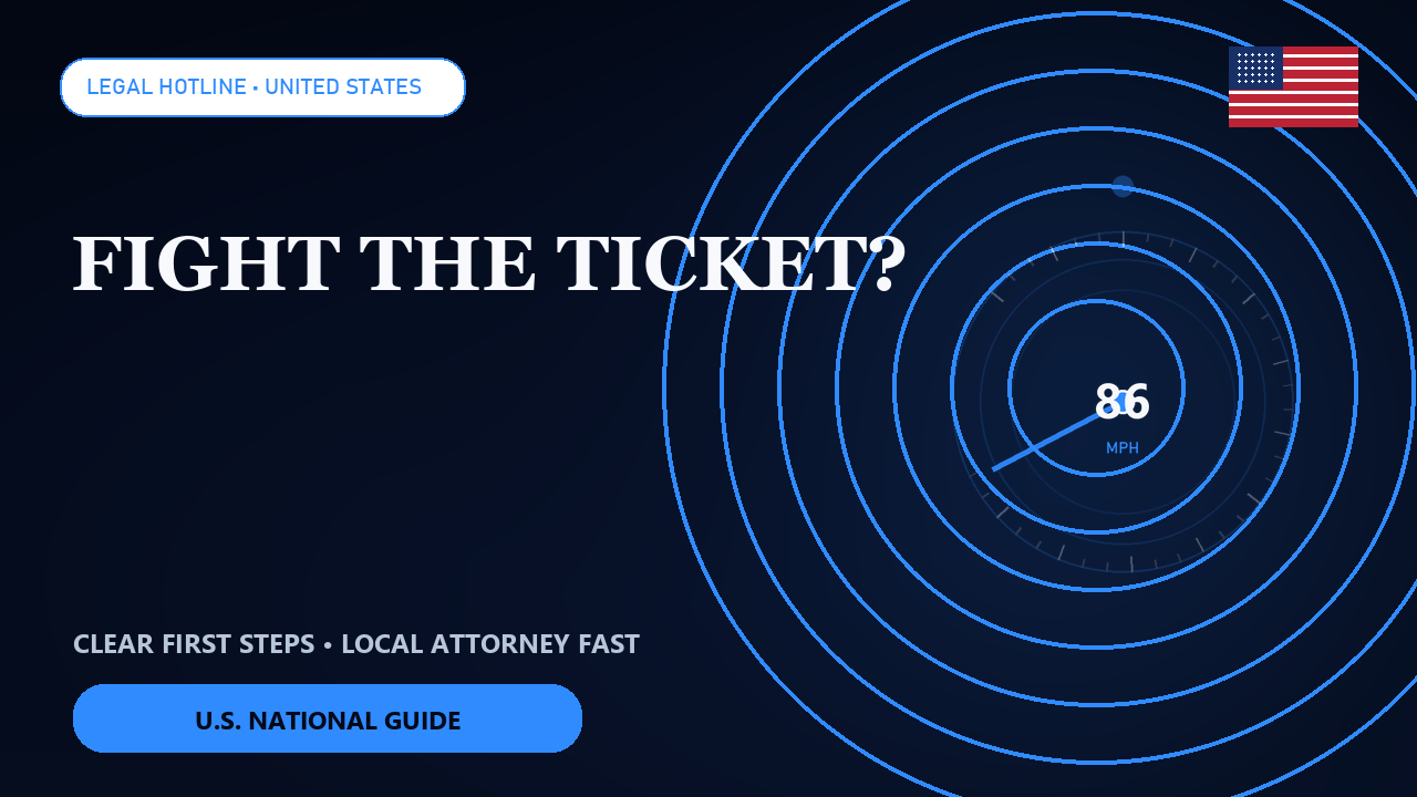 Thumbnail for Should I Fight My Speeding Ticket? A U.S. Decision Guide